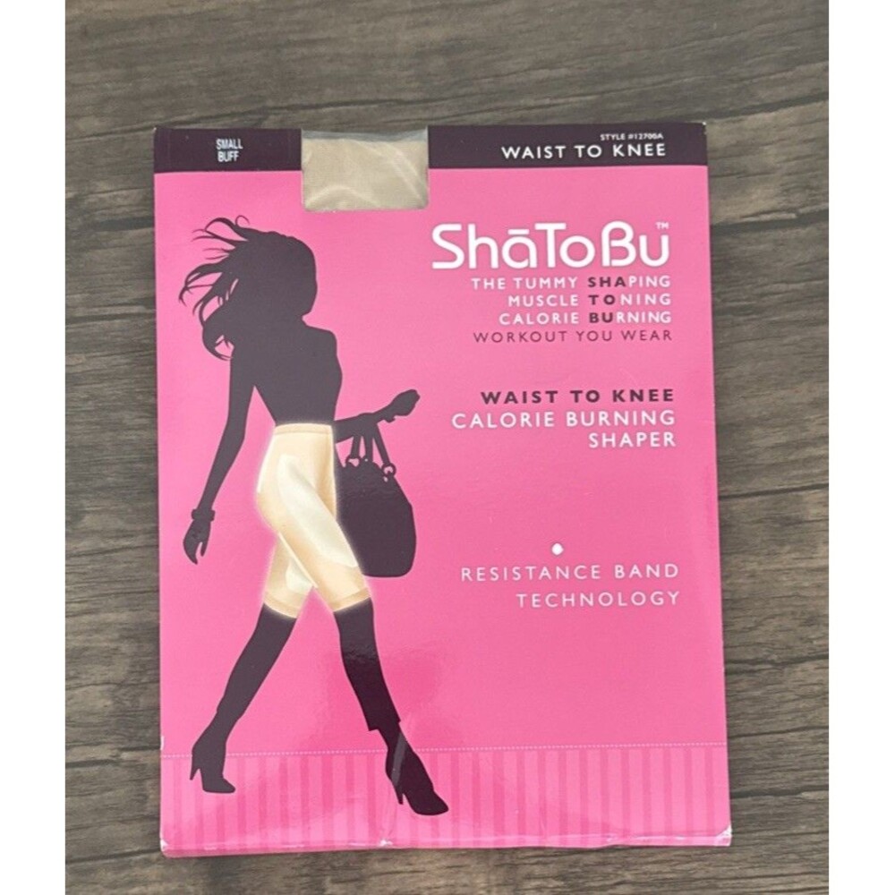ShaToBu Waist To Knee Calorie Burning Shaper Size Small Style 12700A NWT